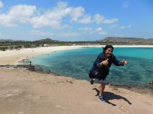 tour pantai tanjung aan lombok tengah