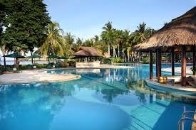 kolam renang Hotel Santosa Lombok